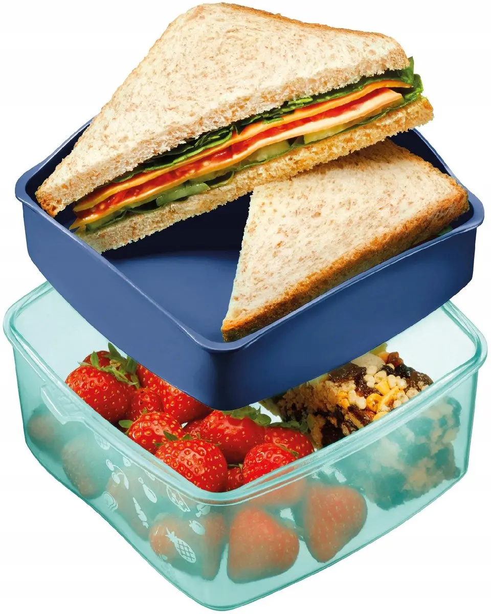 Maped Office Lunchbox 1400ml - Blauw-Turquoise