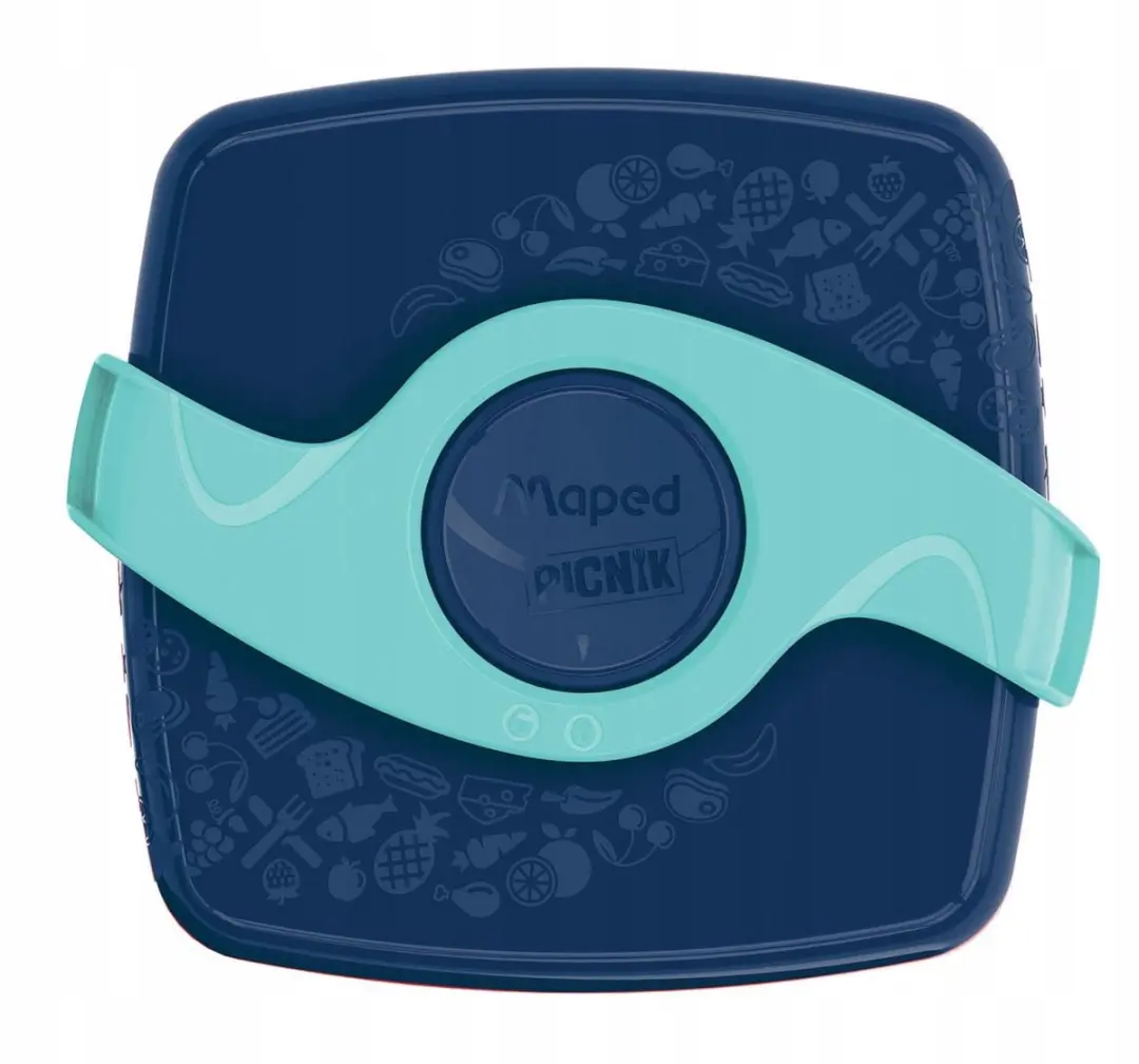 Maped Office Lunchbox 1400ml - Blauw-Turquoise