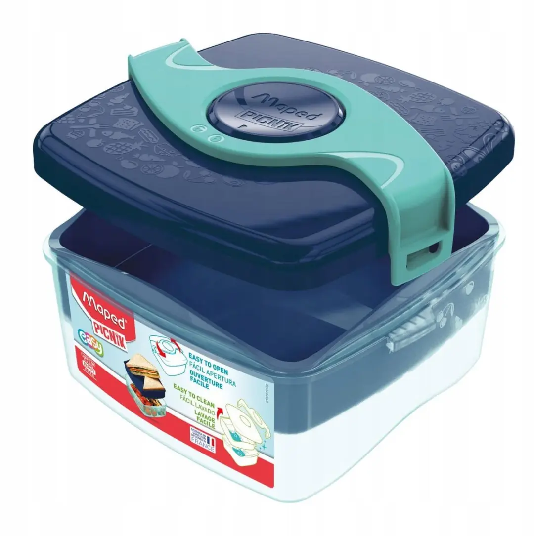 Maped Office Lunchbox 1400ml - Blauw-Turquoise