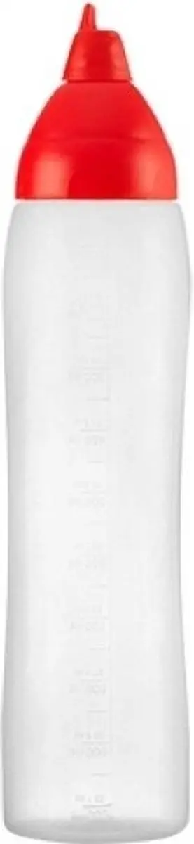 Araven Doseerfles 1000ml - Rode dop