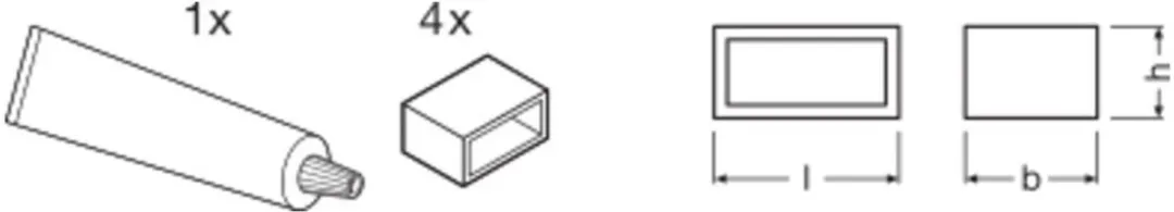 LEDVANCE PFM/VAL LED Strip Connector - 1 Stuk