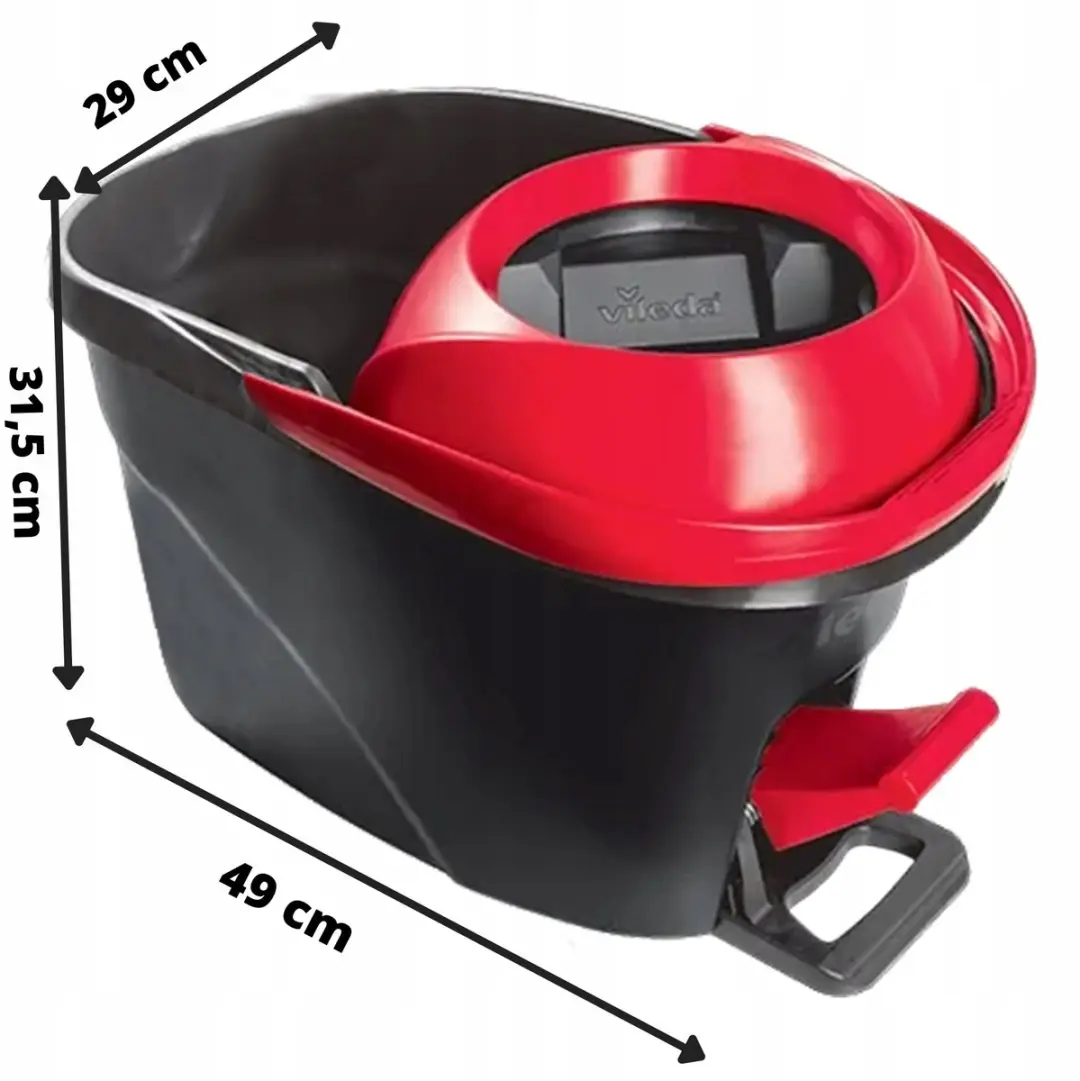 Vileda Ultramax Turbo Vloermop - Rood