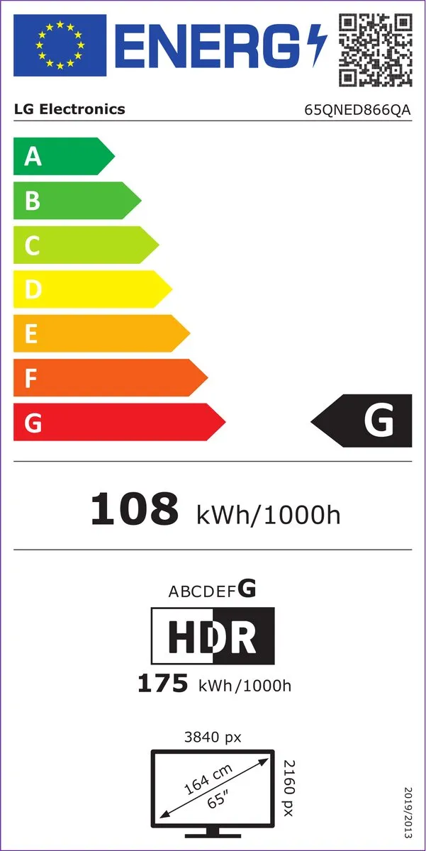 LG 65QNED866QA 65 inch QNED MiniLED TV - Titanium