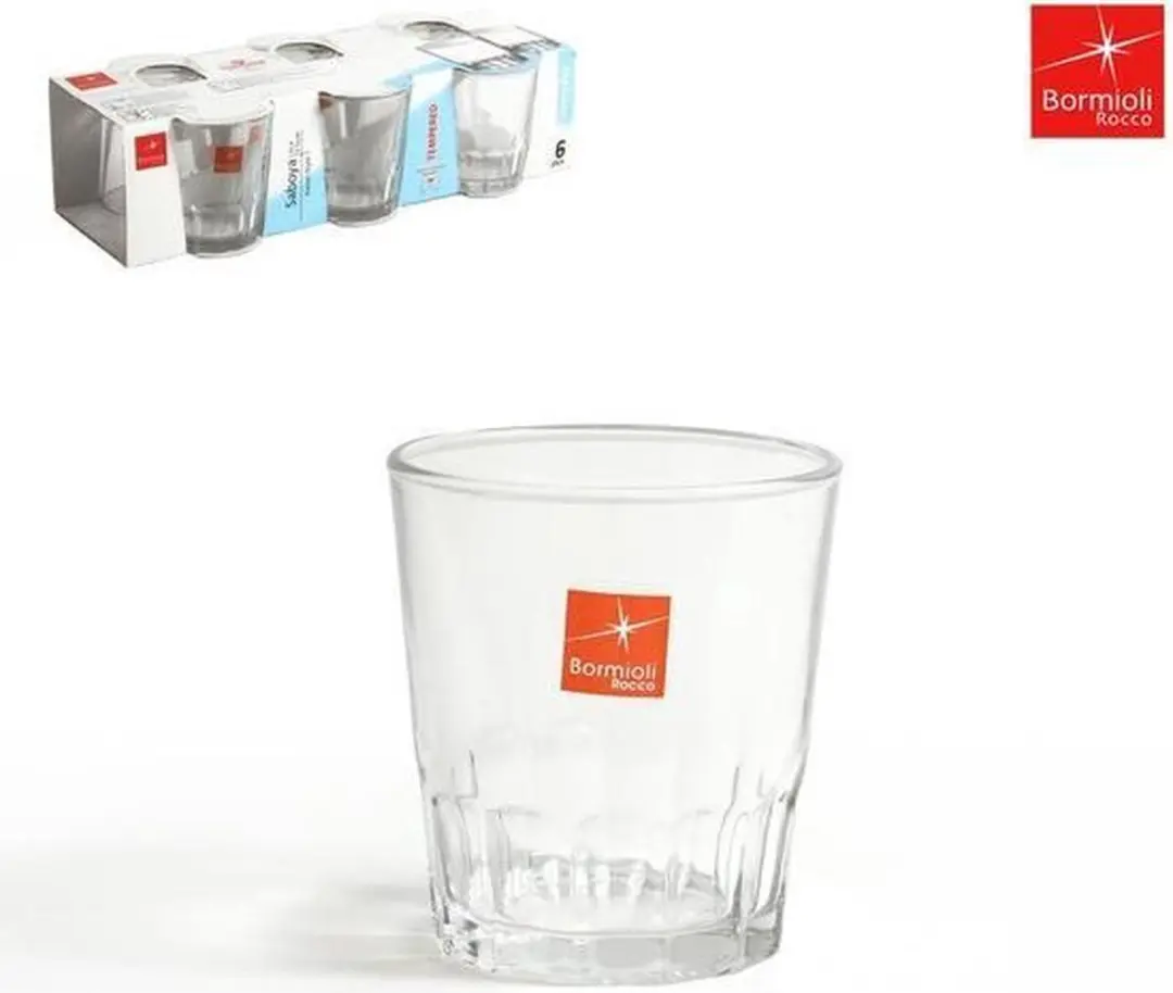 Bormioli Shotglazen 110ml - 6 Stuks - Transparant