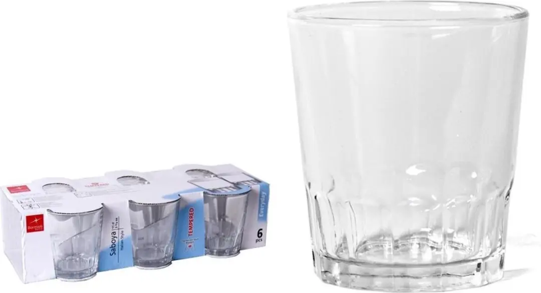 Bormioli Shotglazen 110ml - 6 Stuks - Transparant