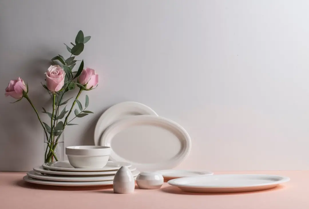 Bonna Pastabord Halo Porselein 23cm - Set van 2