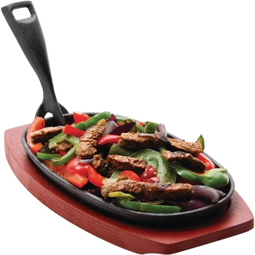 Olympia Gietijzeren Schaal F464 - 24x14cm - Multicolor