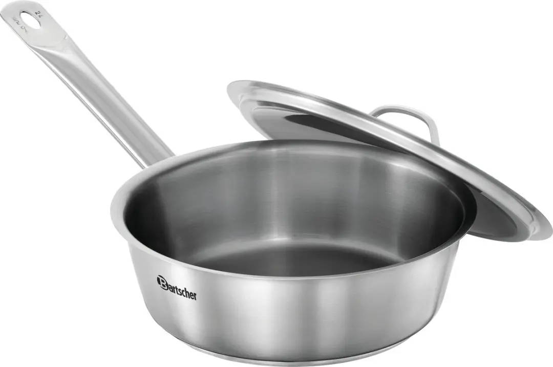 Bartscher Braadpan E240-D1 - 24cm - Grijs