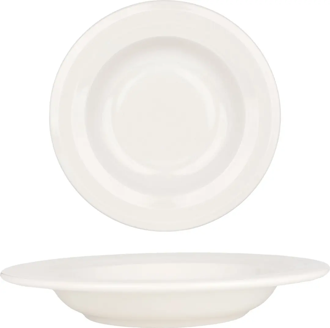Bonna Serviesset Halo Medium - 24-delig - 6 persoons - Porselein Wit