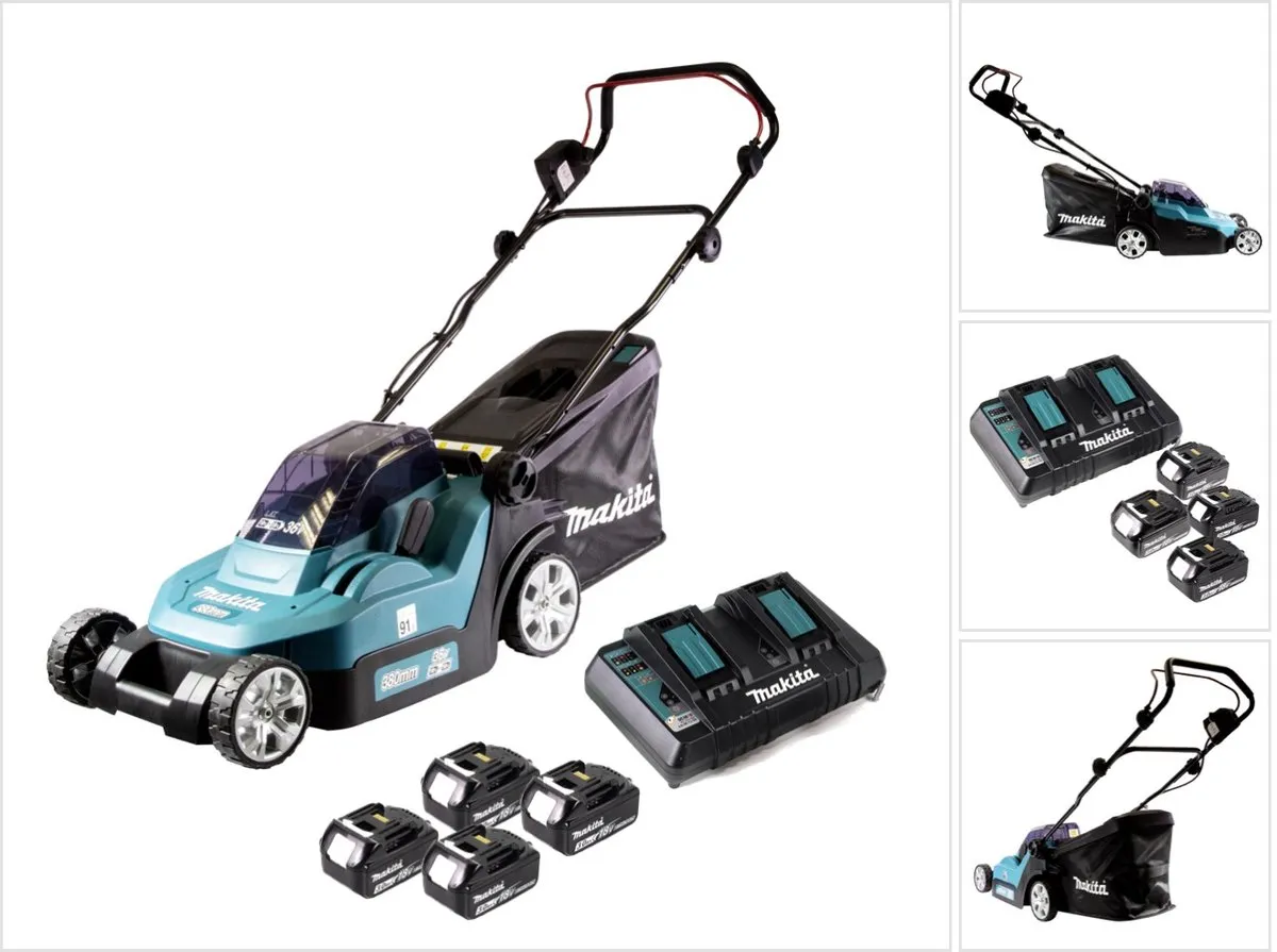 Makita DLM 382 PF4 Accugrasmaaier 36V