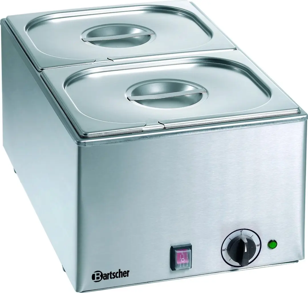 Bartscher 200232 Bain-Marie Tafelmodel 2x 1/2 GN
