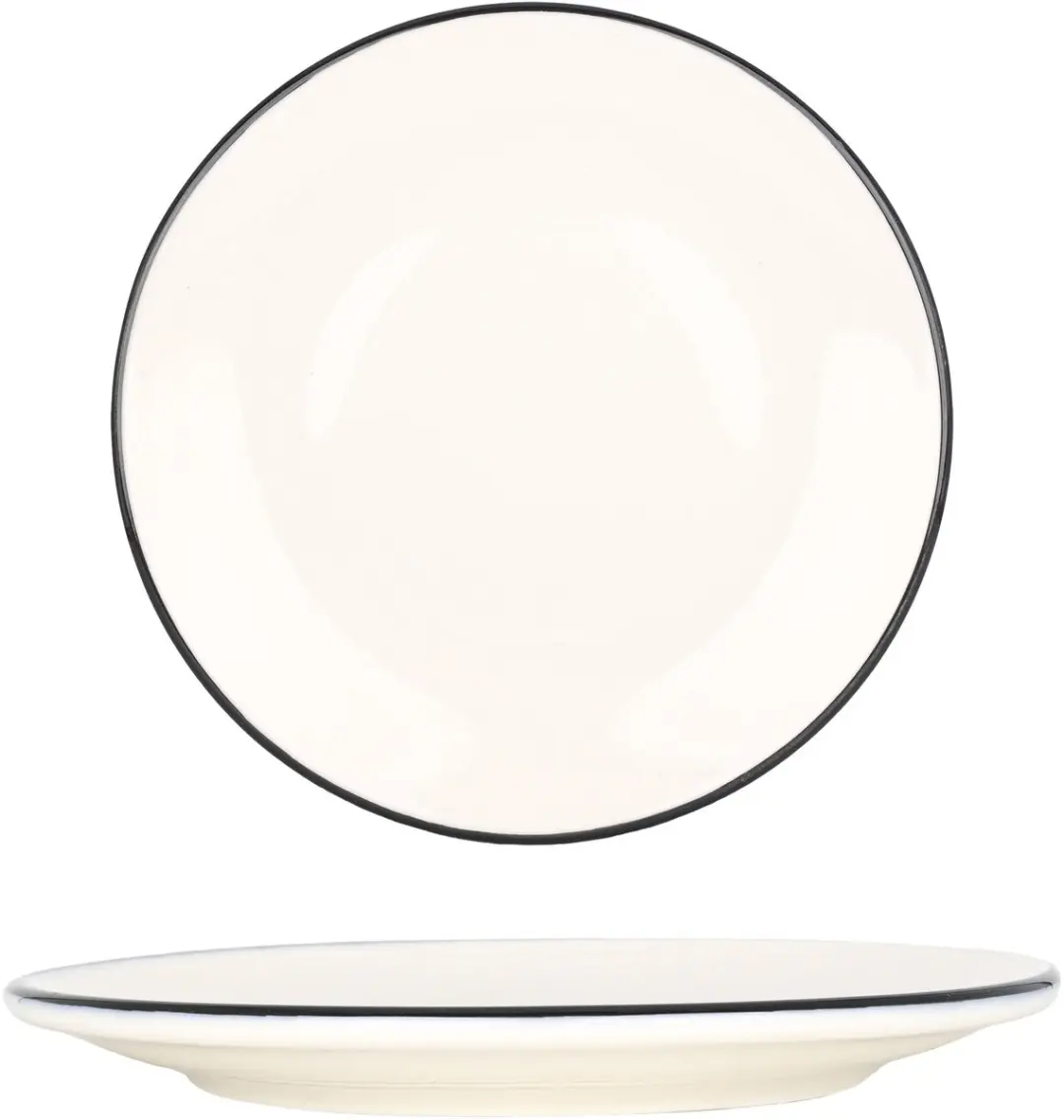 Bonna Linea Black Dessertbord