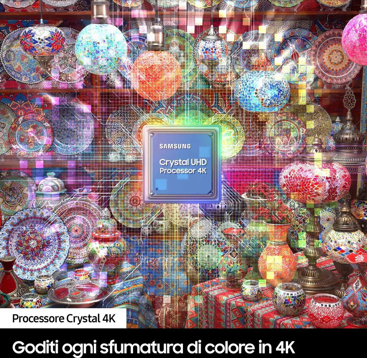 Samsung UE43CU8070 4K LED TV - 43 inch - Zwart