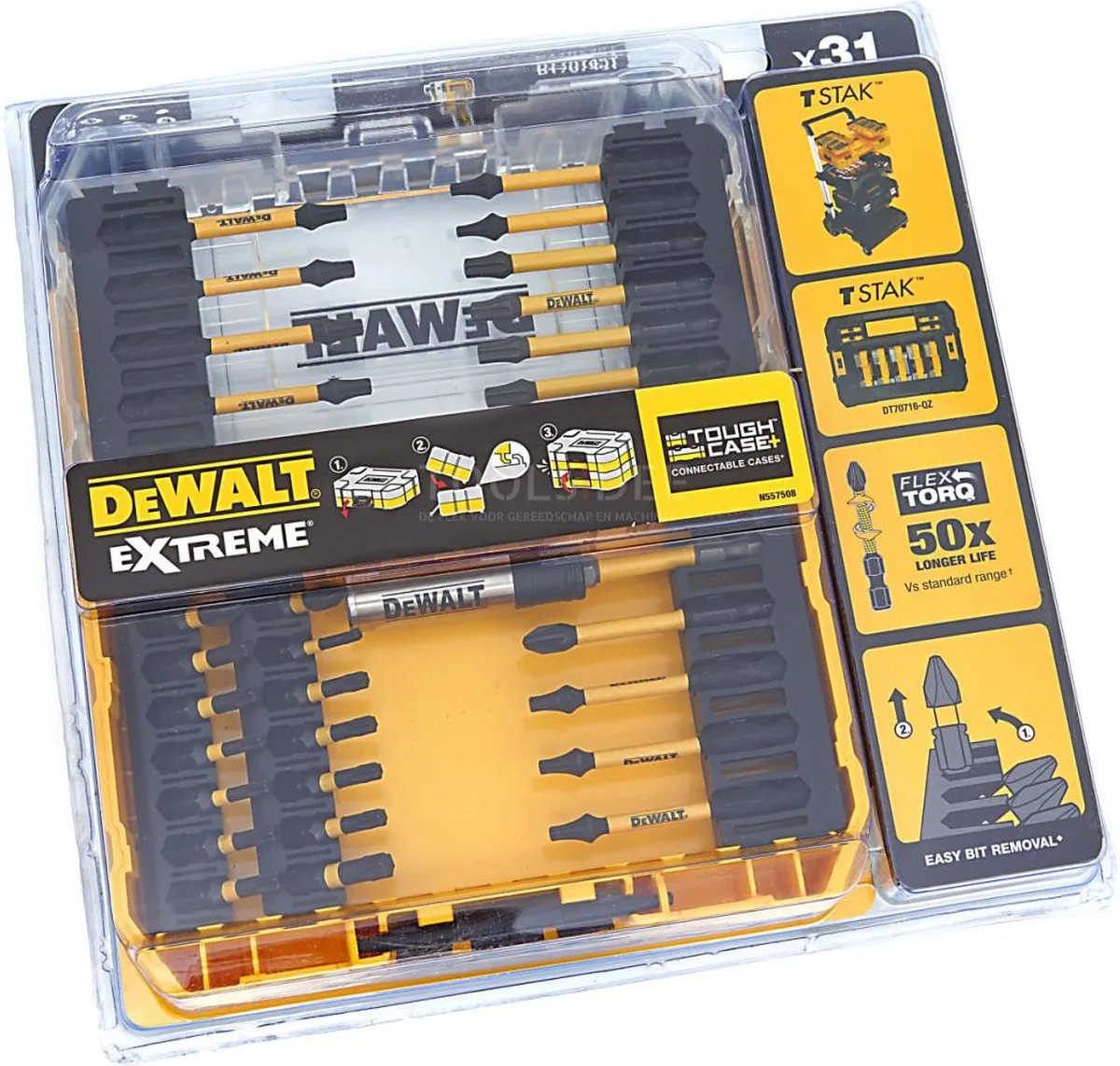 DeWalt DT70745T-QZ Bitset 31-delig - PH/PZ/TX - afbeelding 6 van 6