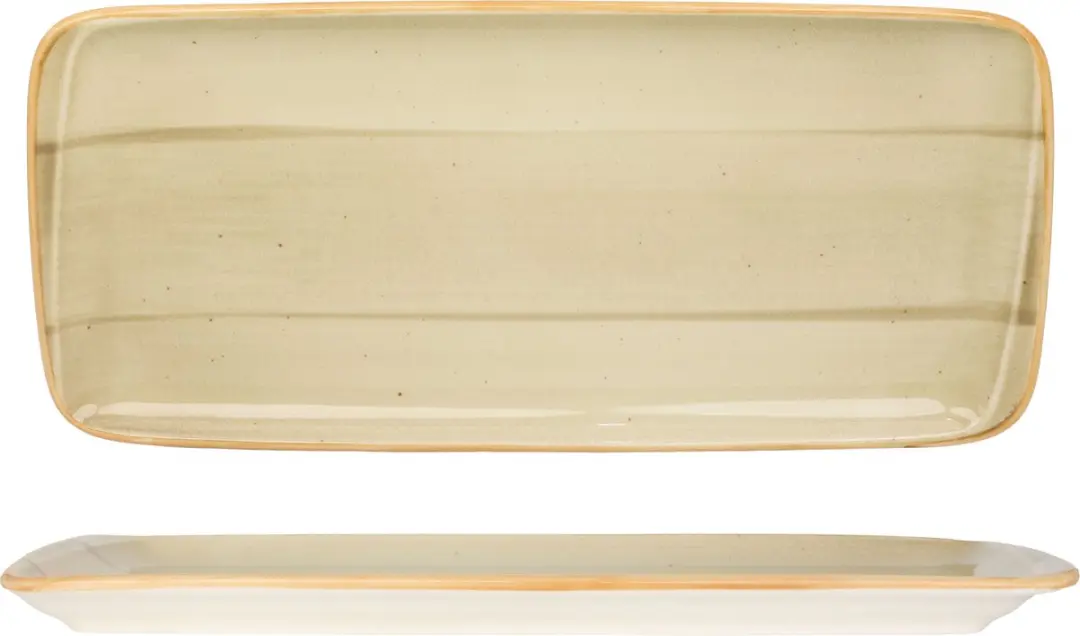Bonna Aura Terrain Serveerschaal - 34x16cm - Multikleur - 2 Stuks