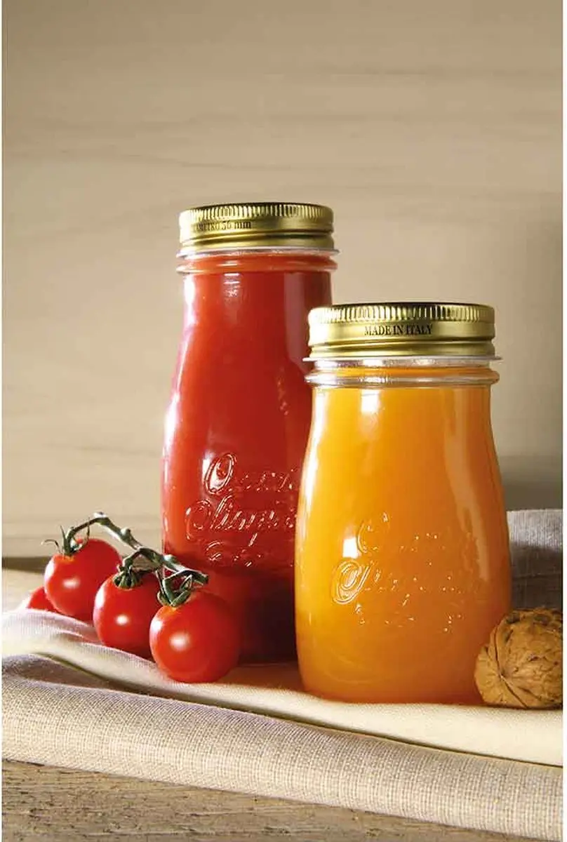 Bormioli Rocco Weckpot Quattro Stagioni 200ml - Ø7cm - Transparant