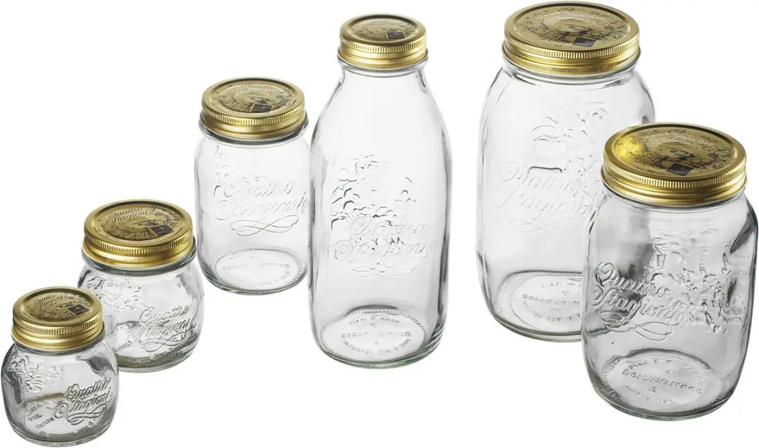 Bormioli Rocco Weckpot Quattro Stagioni 200ml - Ø7cm - Transparant