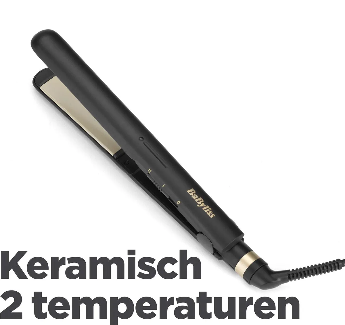 Babyliss Ceramic Straight 230 Stijltang ST089E - 230°C - Zwart