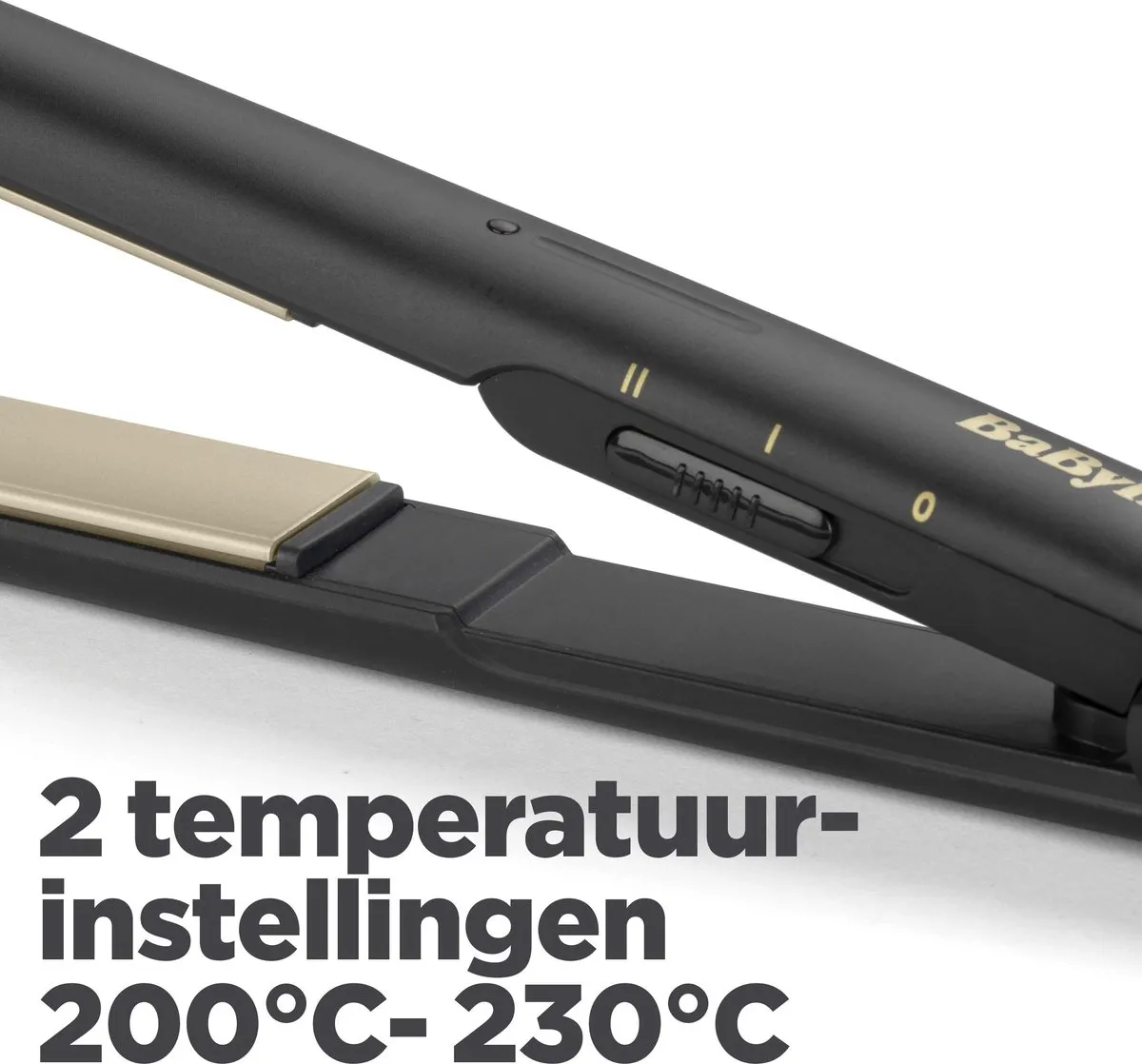 Babyliss Ceramic Straight 230 Stijltang ST089E - 230°C - Zwart