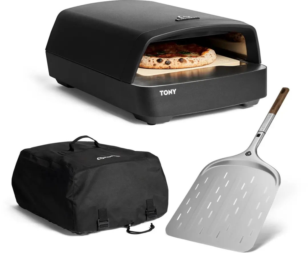 Burnhard Gas Pizzaoven Tony 5,9 kW - 29cm - Incl. schep & hoes
