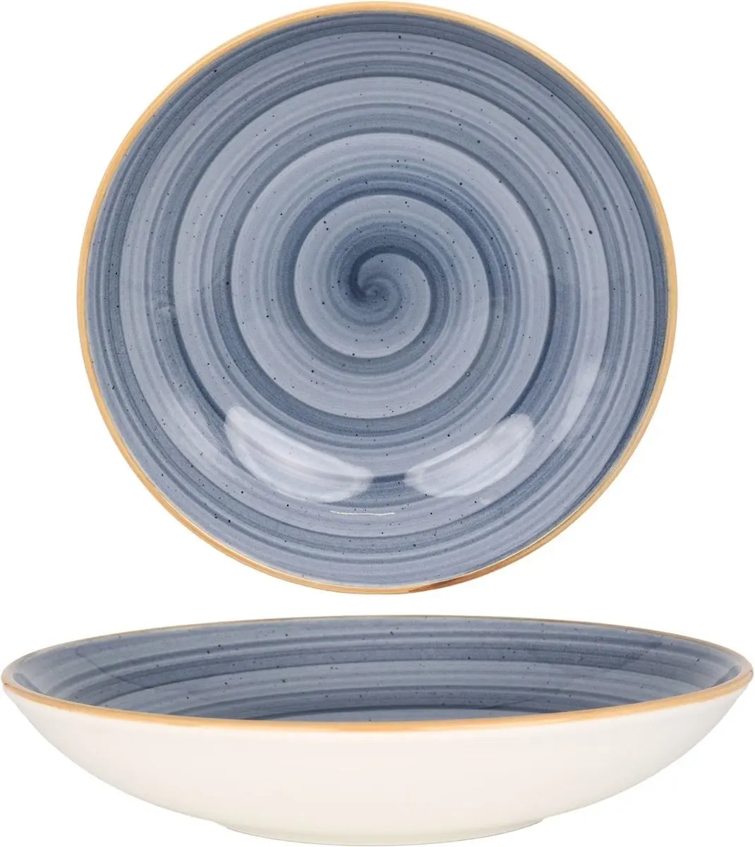 Bonna Aura Dusk Diepbord 23cm - 6 Stuks