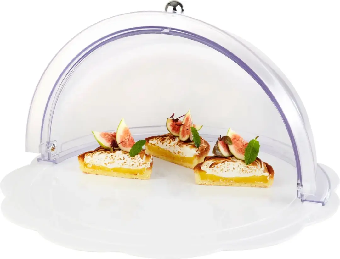 APS Pure Cake Dome GF155 2526 Roltopdeksel - Ø38cm Transparant
