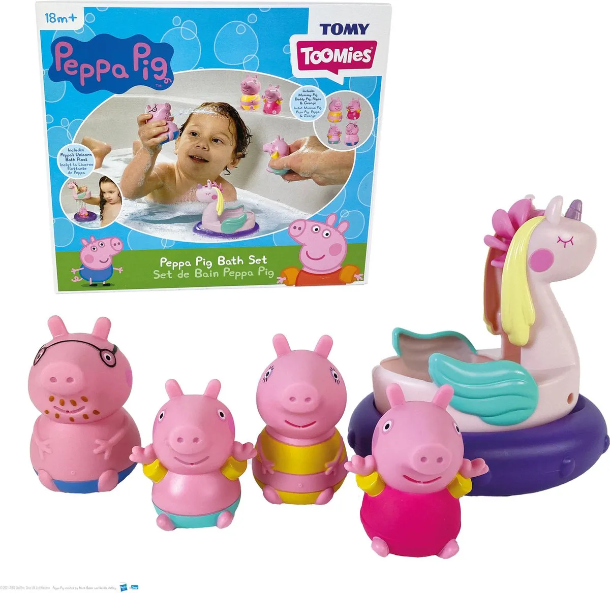 Peppa Pig Bad Set - Badspeelgoed