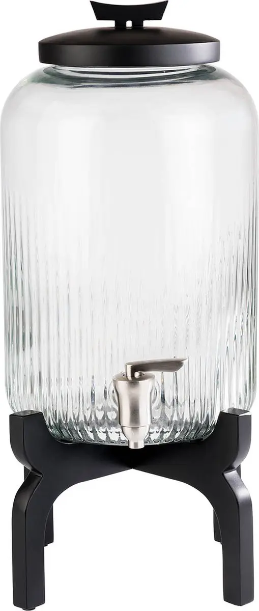 APS Drankdispenser Hout Zwart 7 Liter - afbeelding 6 van 6