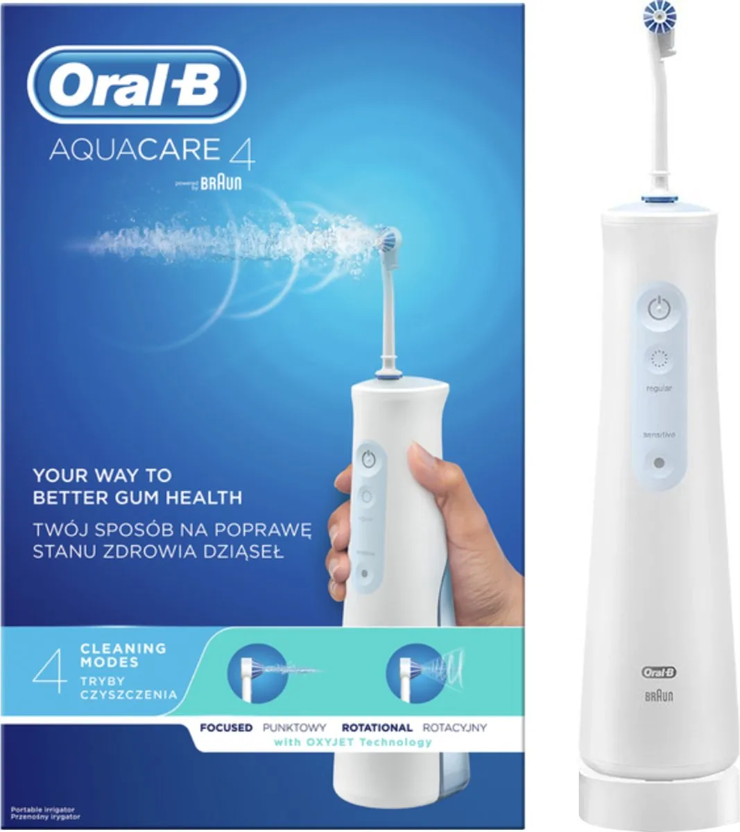 Oral-B AquaCare 4 Monddouche