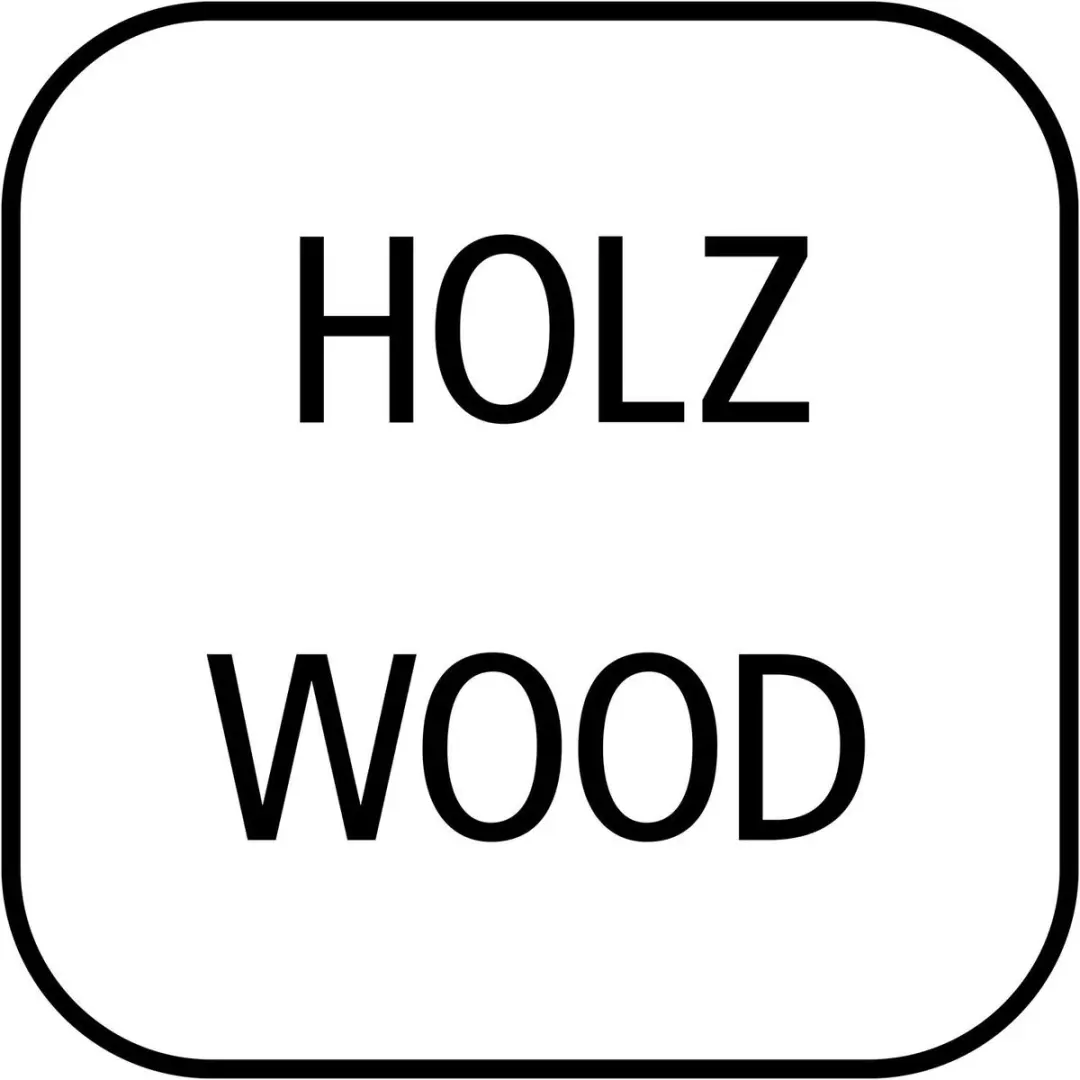 APS Serveerstandaard Acaciahout 960 - Ø30/25cm - Zwart