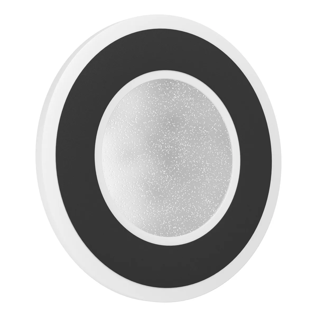 Eglo Macchioni Wandlamp LED Ø20cm - Zwart/Wit