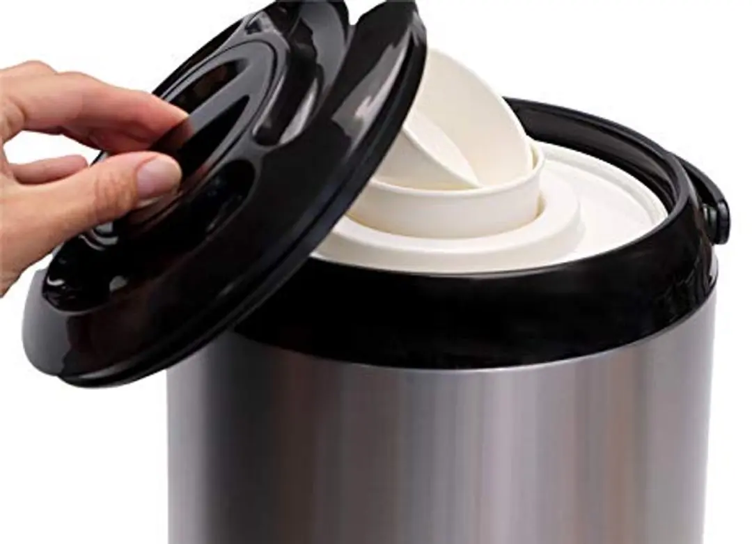 APS Iso Dispenser Ø24cm - 950cl - Roestvrij staal - afbeelding 6 van 6