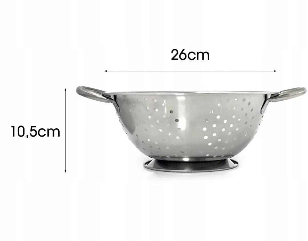 Meyerhoff RVS Zeef 26cm - Zilver