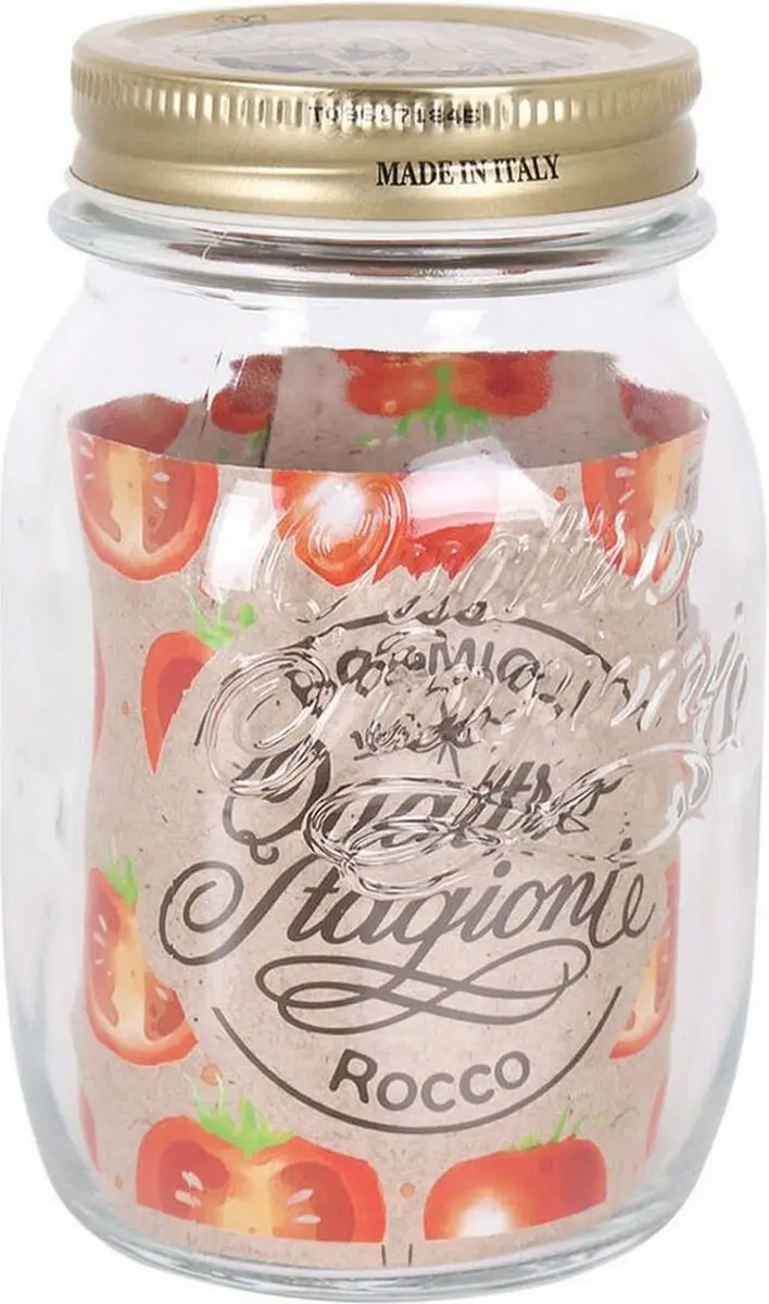 Bormioli Rocco Weckpot Quattro Stagioni 500ml - Ø9cm Transparant