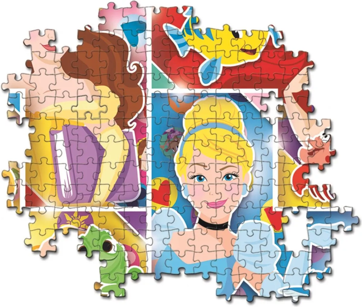 Clementoni Princess Puzzel 104 Stuks - Multicolor - afbeelding 3 van 5