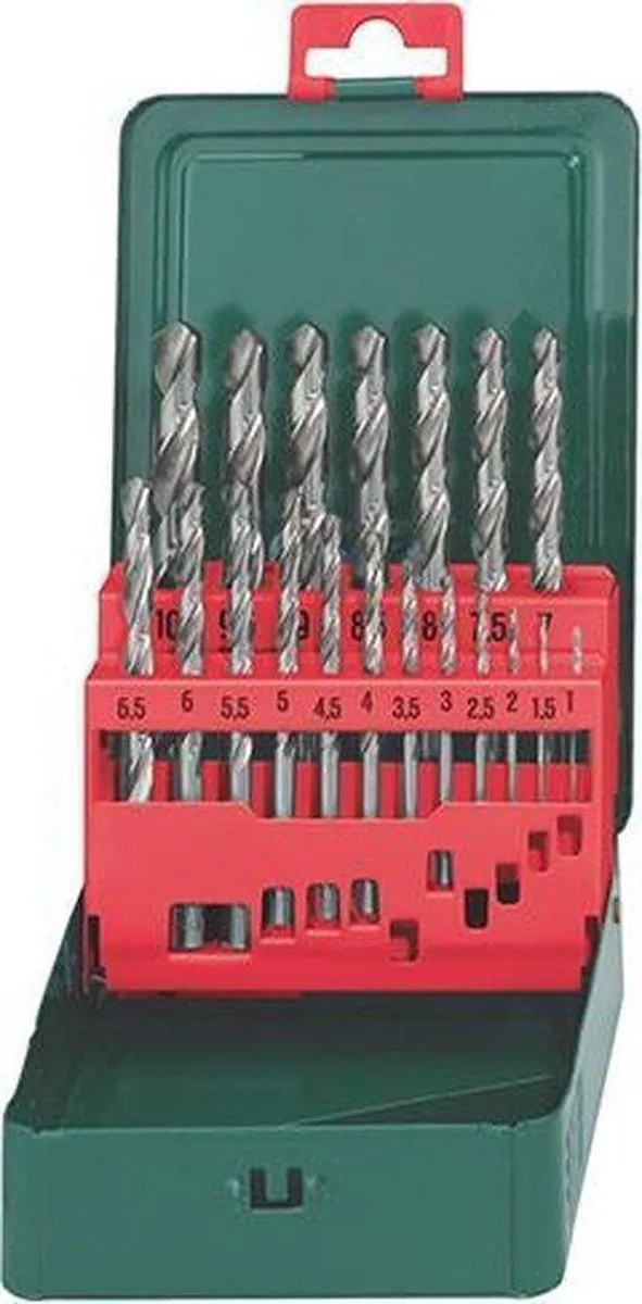 Metabo Boorcassette HSS-G 19-delig 627153000