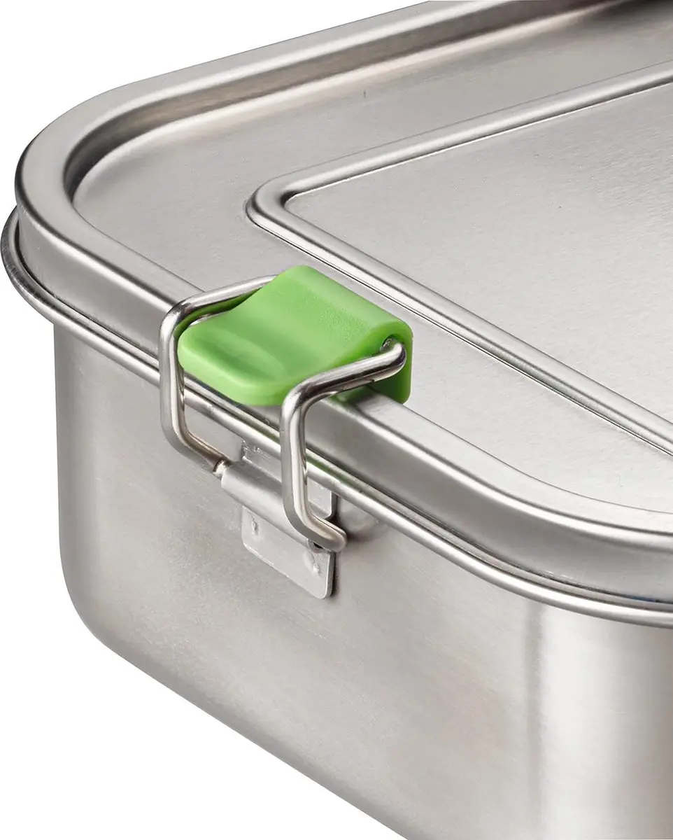 APS RVS Lunchbox 1100ml - Broodbak - Zilver