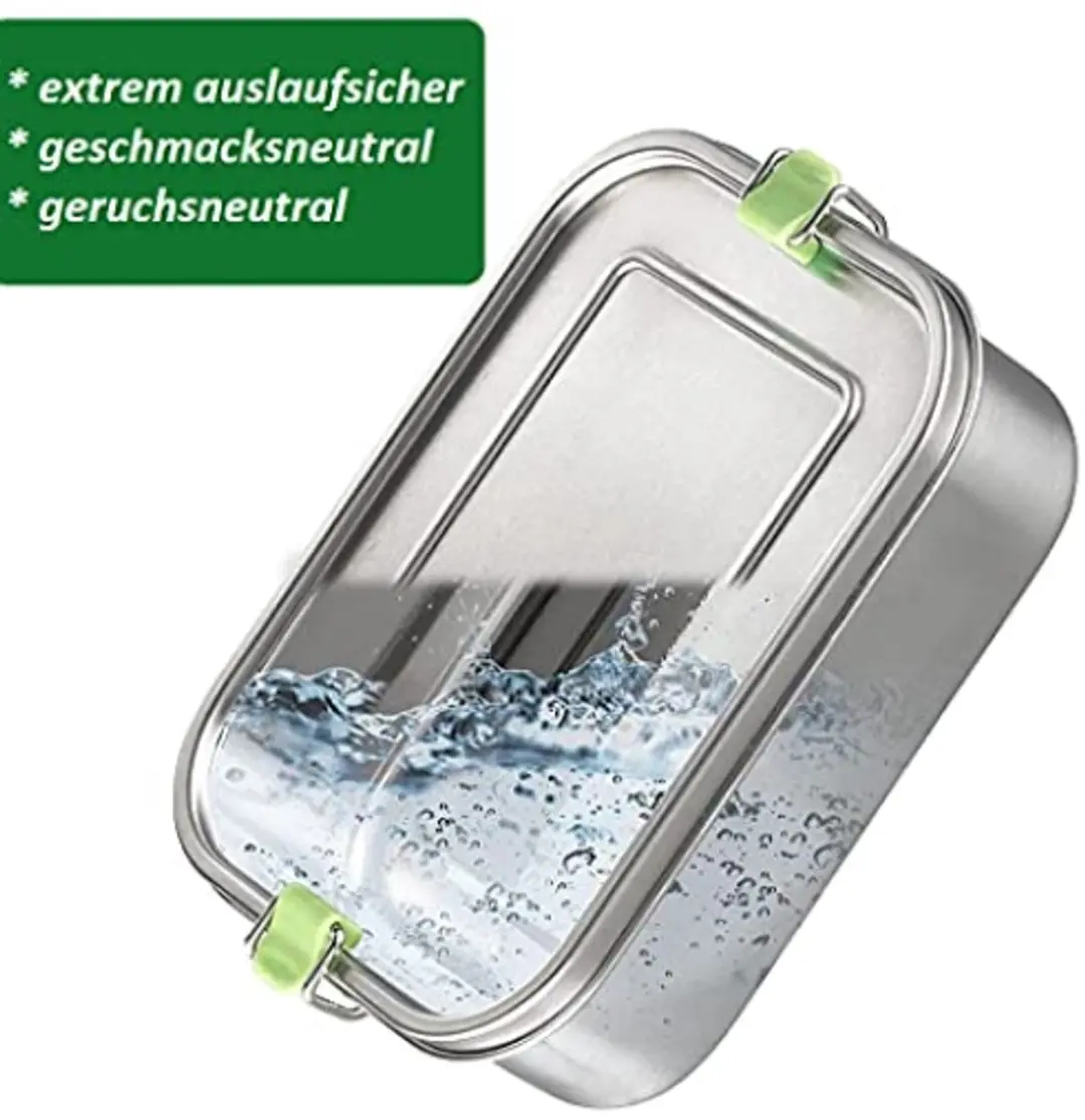 APS RVS Lunchbox 1100ml - Broodbak - Zilver - afbeelding 6 van 6