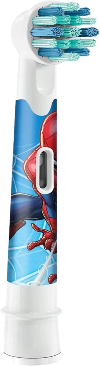 Oral-B Kids Spiderman Opzetborstels - 2 Stuks - Extra Zachte Haartjes