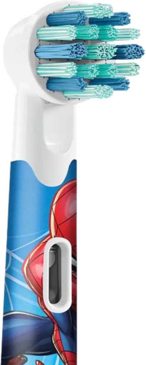 Oral-B Kids Spiderman Opzetborstels - 2 Stuks - Extra Zachte Haartjes
