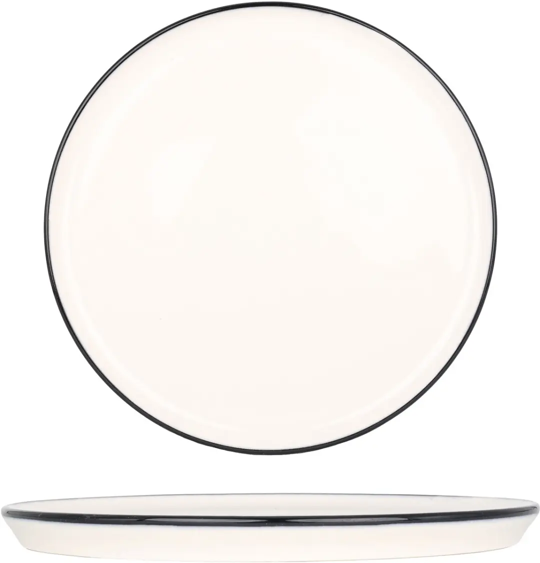 Bonna Linea Black Dessertbord 22cm