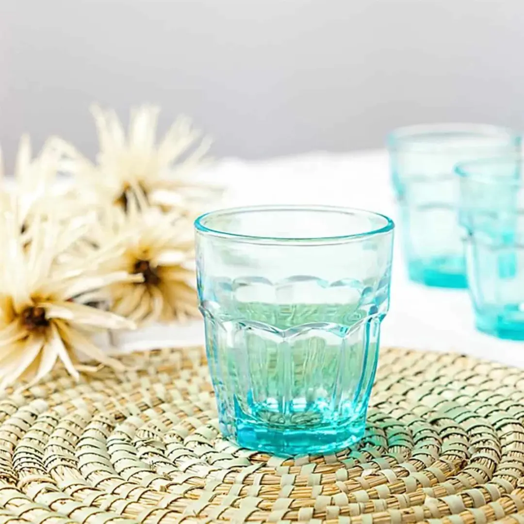 Bormioli Rocco Tumbler Ice Rock Bar 27cl - 6 Stuks - Blauw