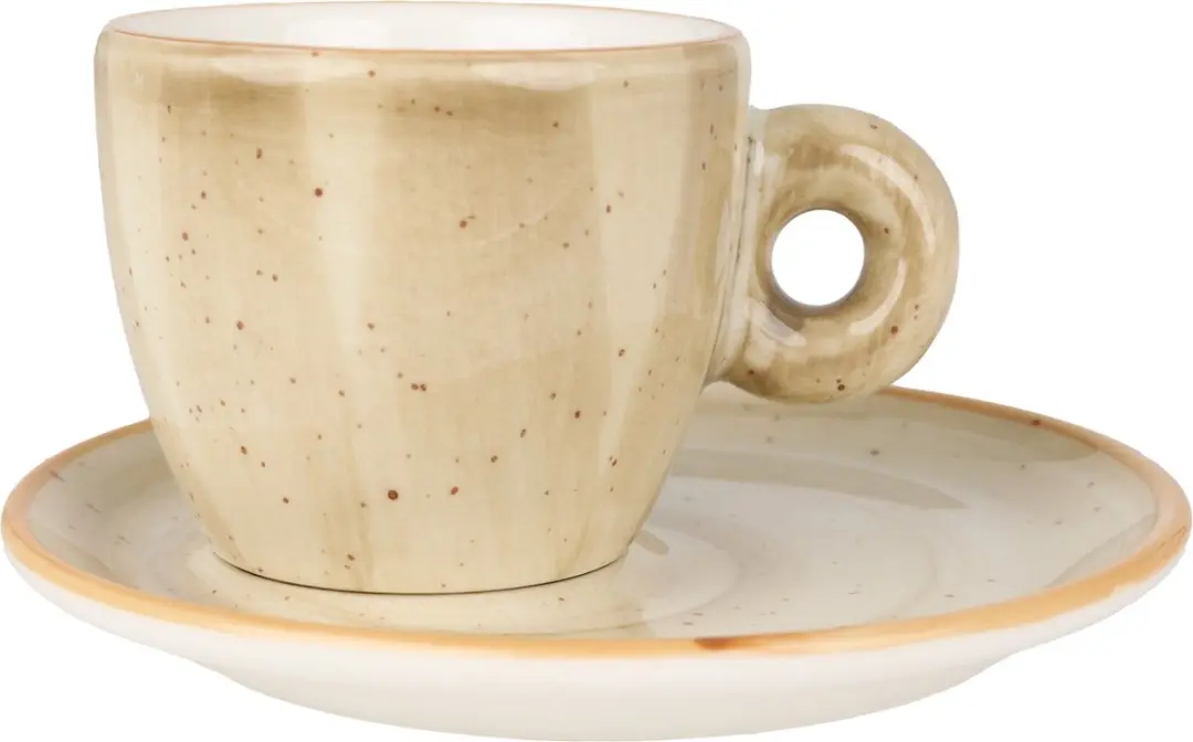 Bonna Aura Terrain Espressokopjes & Schotels 70cc