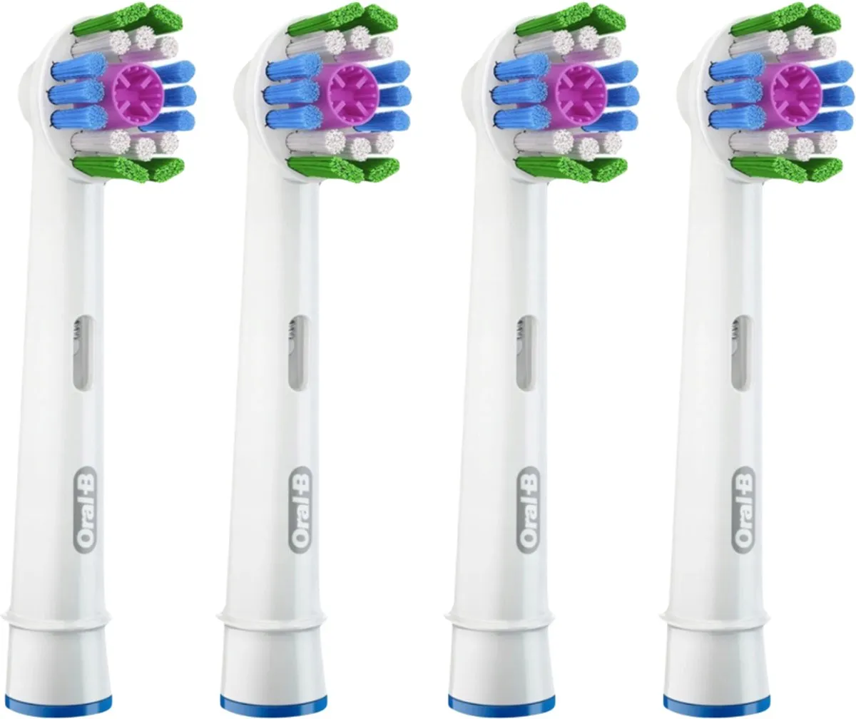 Oral-B 3D White Opzetborstels - 4 Stuks