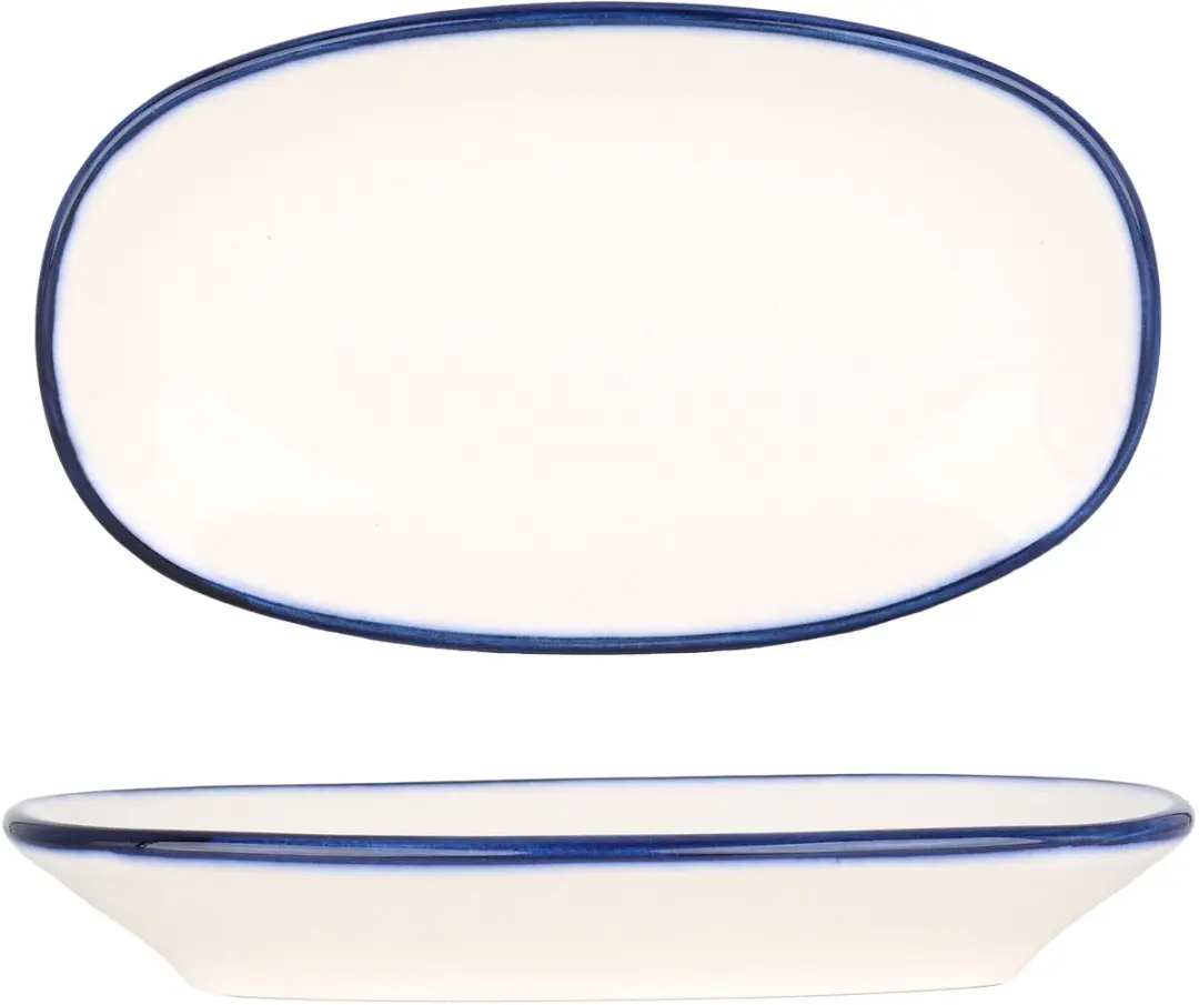 Bonna Linea Blue Serveerschalen