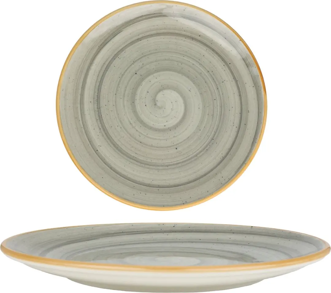 Bonna Dessertbord Aura Space Porselein - 23cm - 6 Stuks