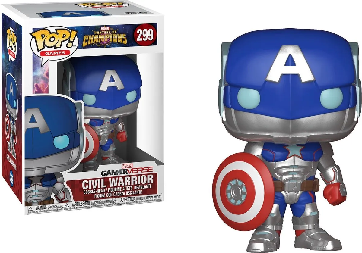 Funko Pop! Marvel Contest of Champions Civil Warrior FUN26709