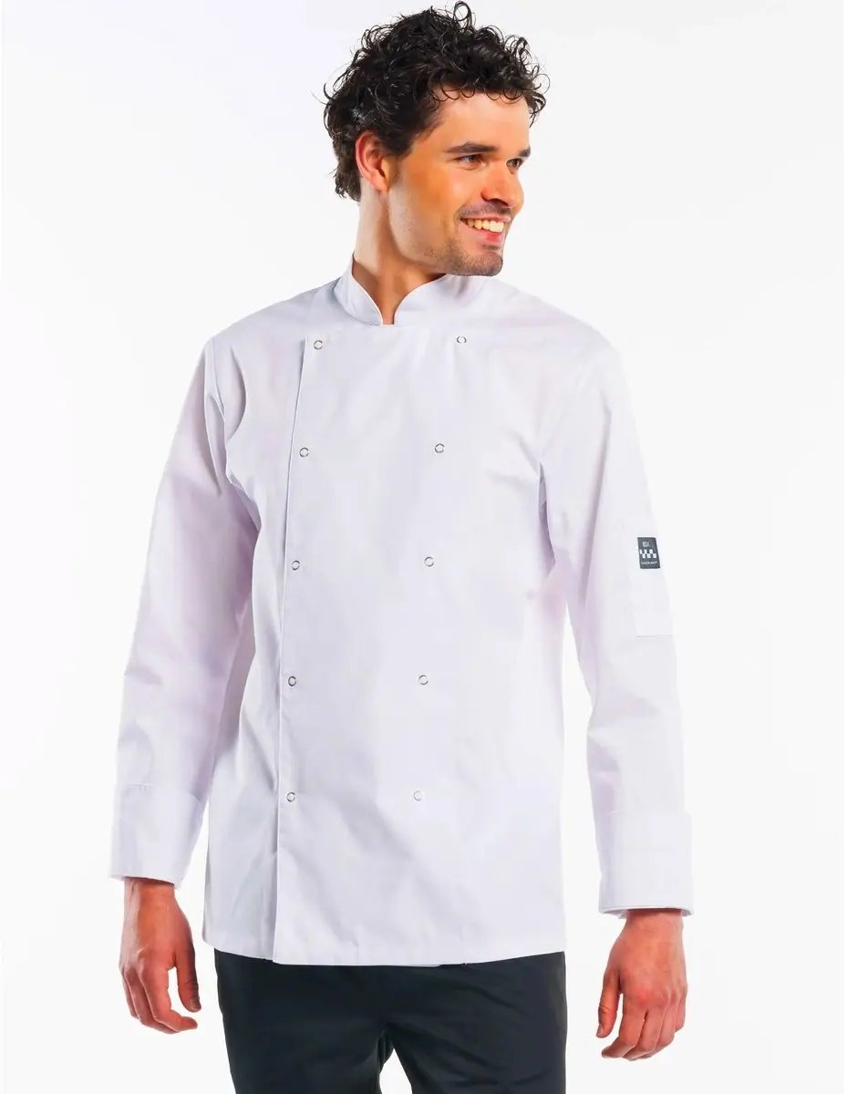 Chaud Devant Chef Jacket Hilton Poco Wit