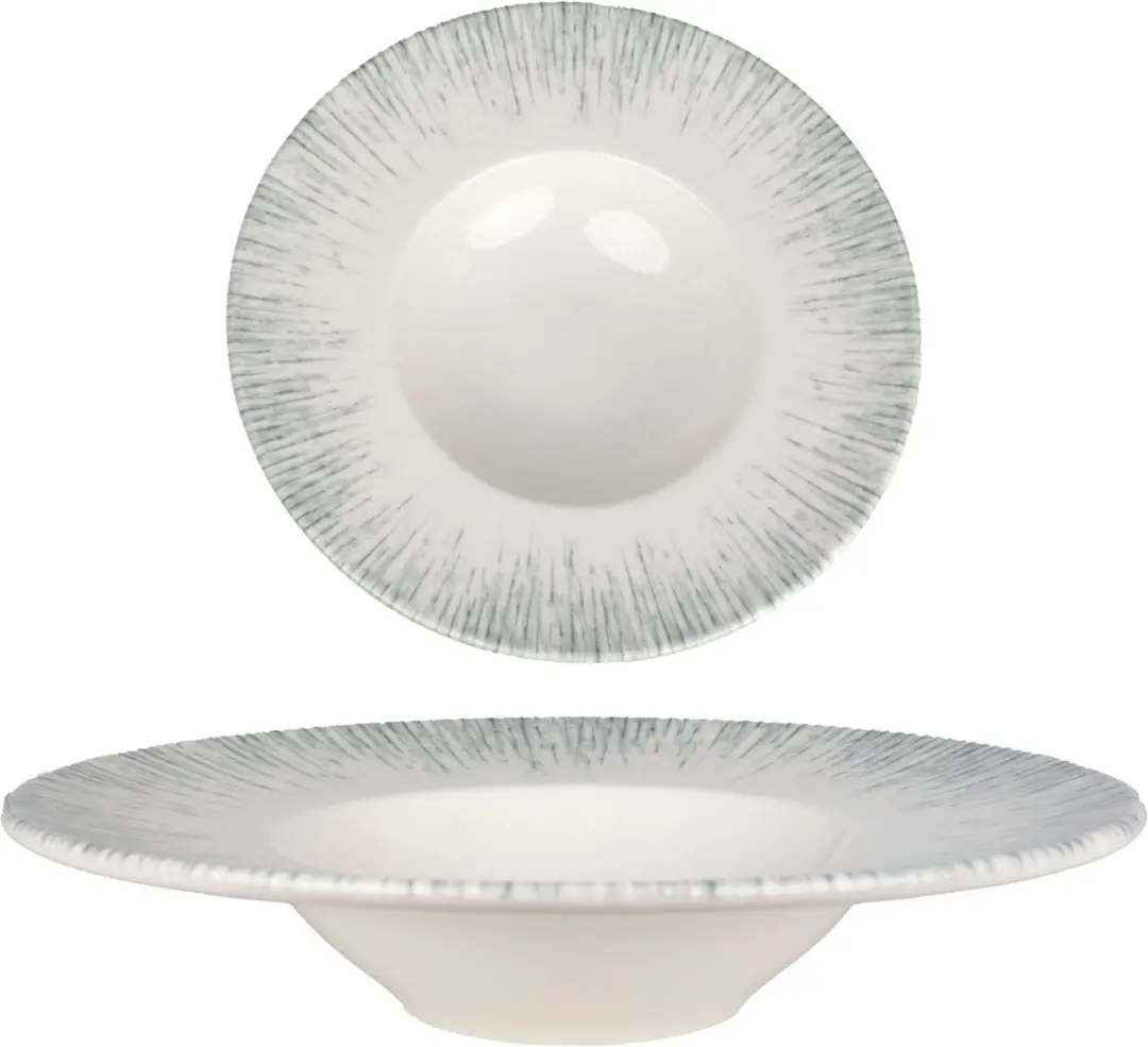 Bonna Pastabord Iris Porselein 28cm - Set van 2