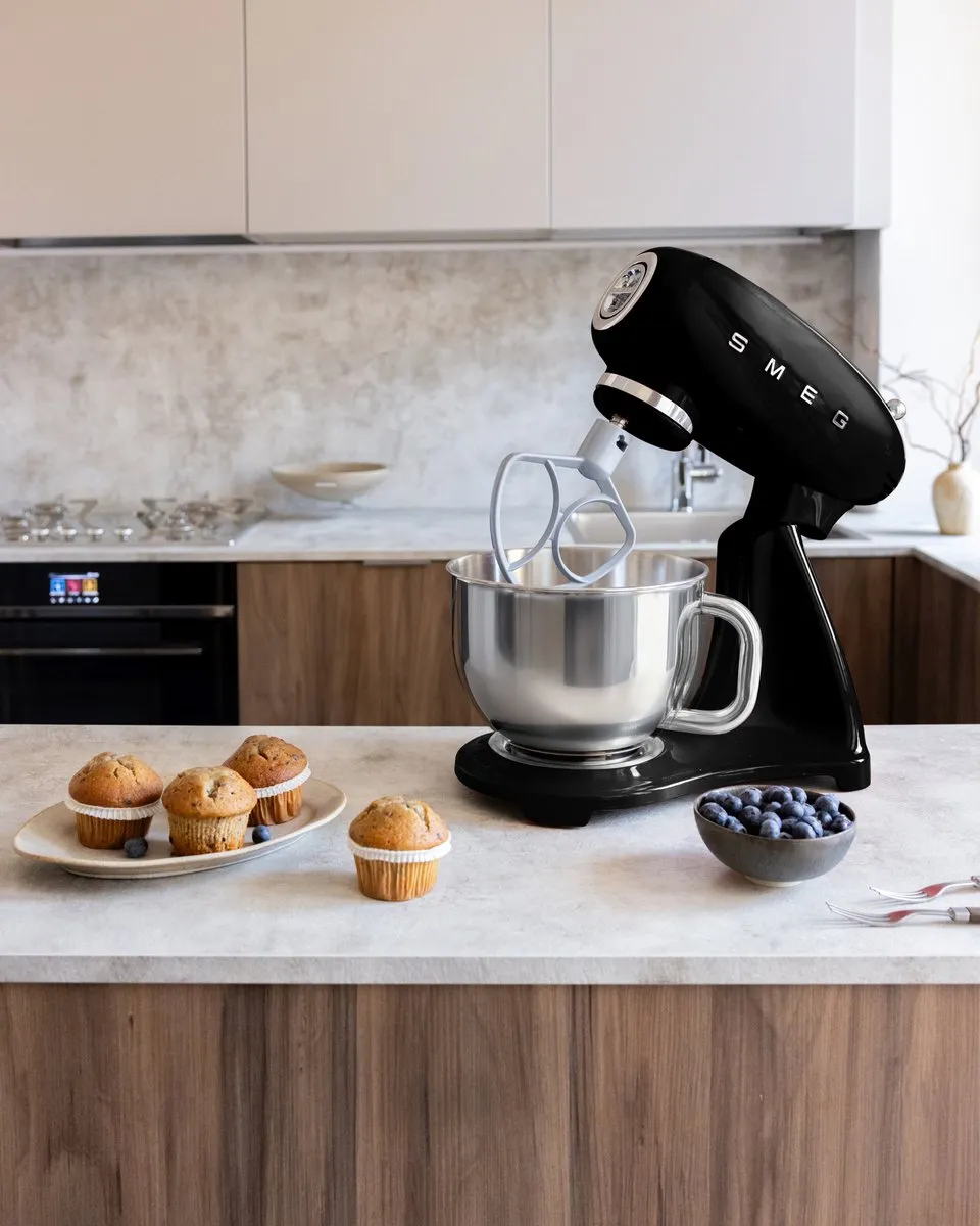 Smeg SMF05BLEU Keukenmachine 1000W - Zwart